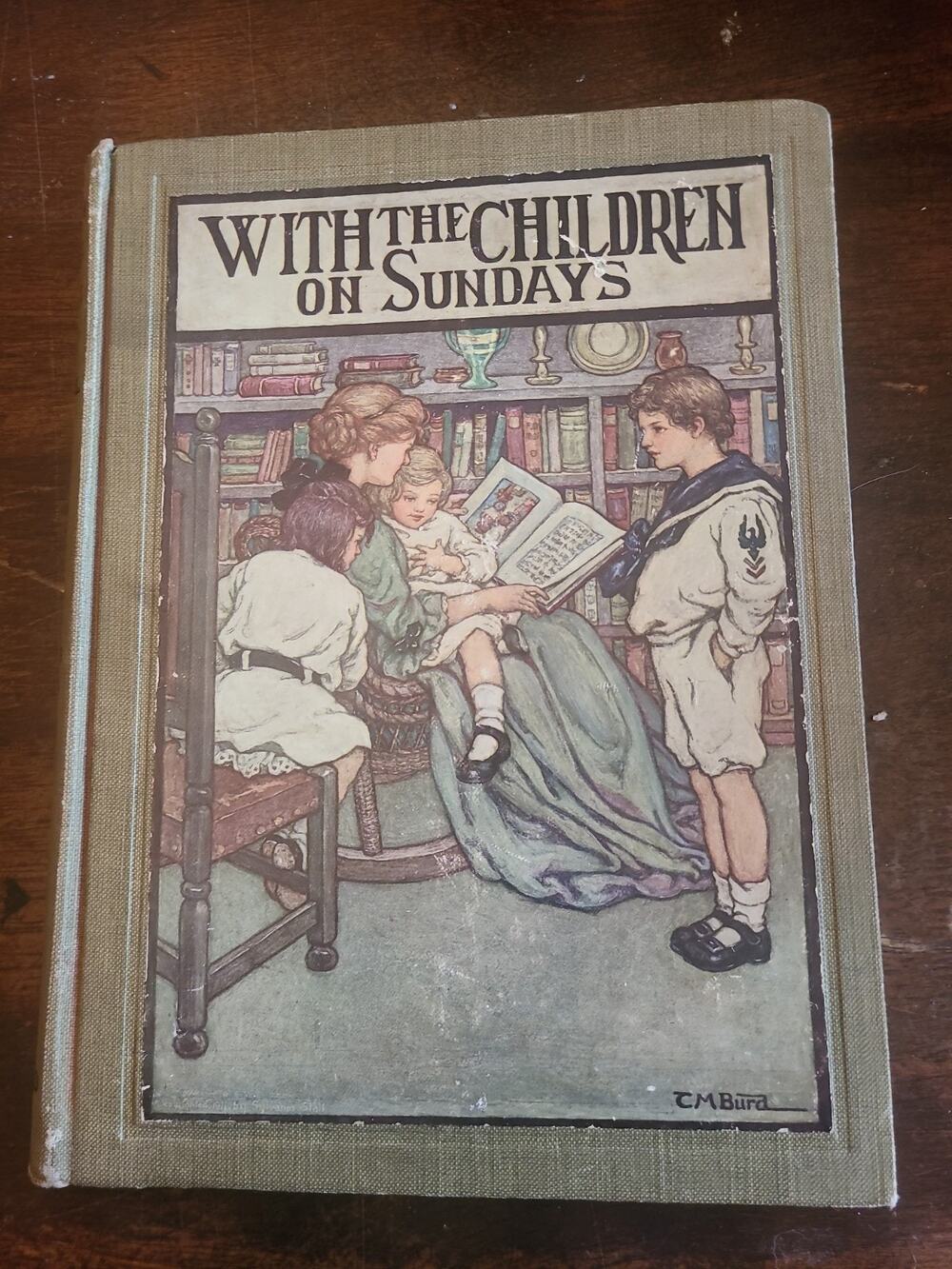 'With The Children On Sundays' By Sylvanus Stall 1911 hardcover antique book